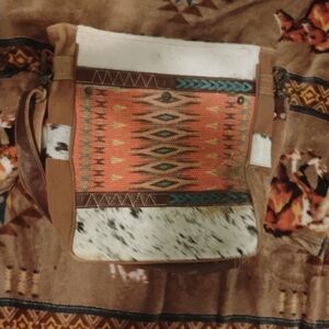 Myra Bag Multicolor Aztec Shoulder Bag